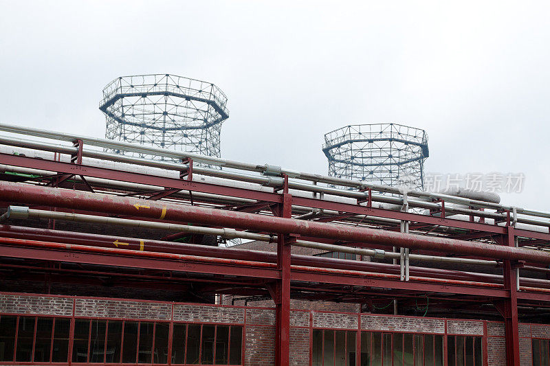 埃森Zeche Zollverein的旧洗煤建筑群